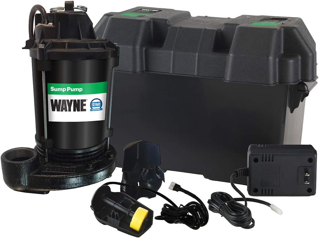 1/2 HP Sump Pump with Vertical Float Switch and Battery Back Up G722