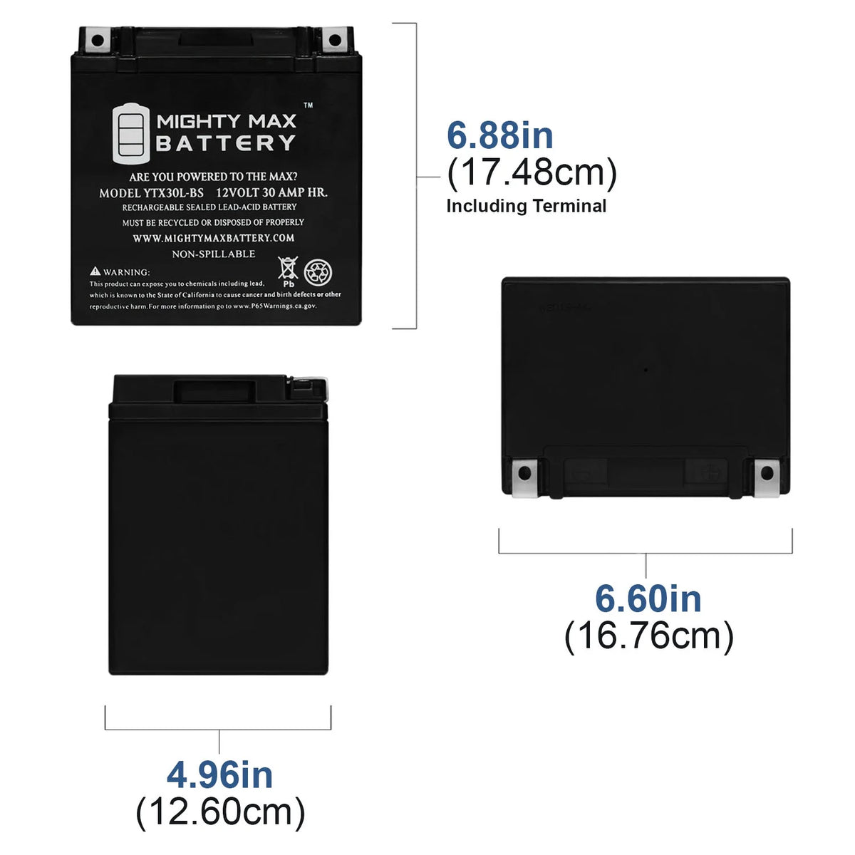 12V 30AH Replacement Battery X553372