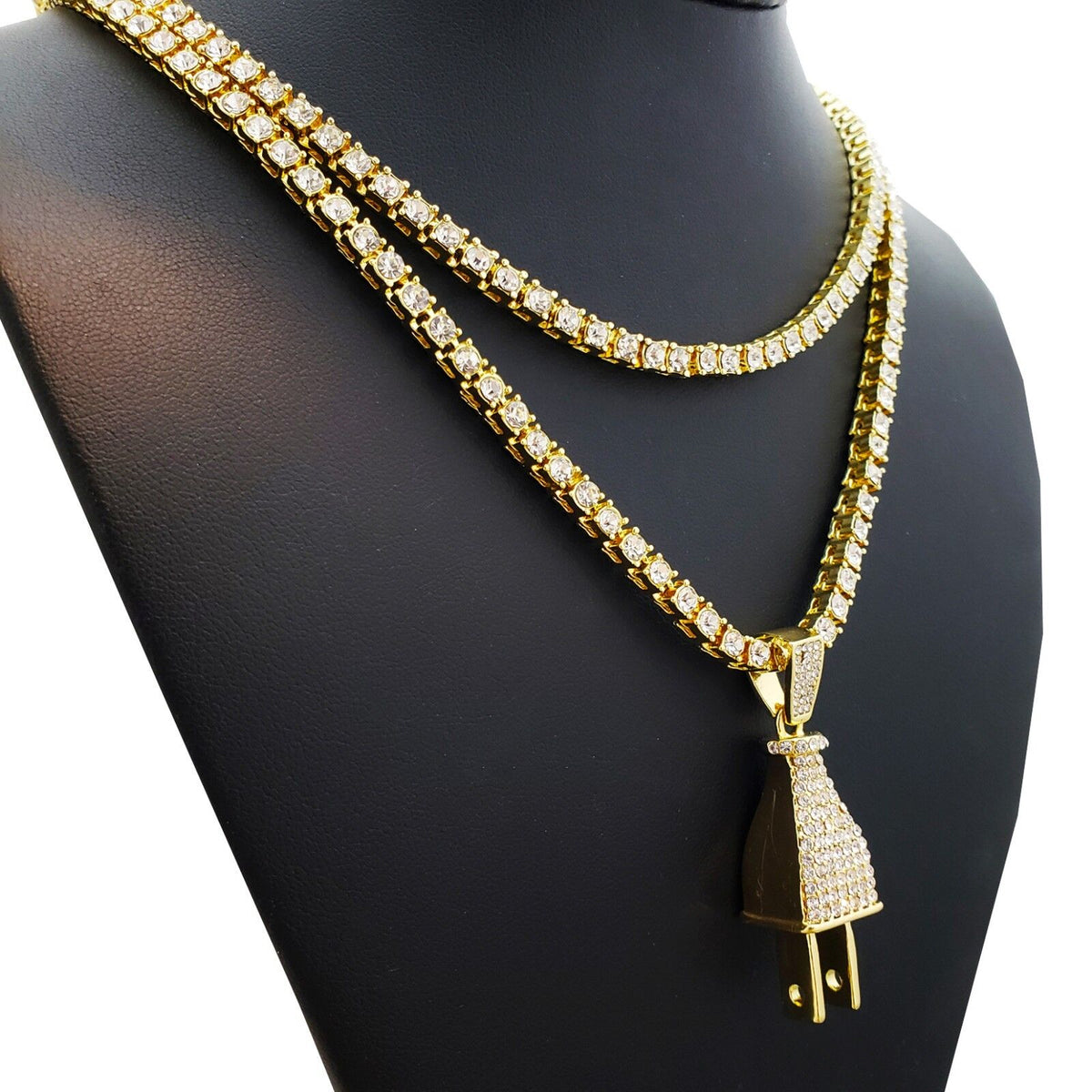 1 Row CZ Tennis 18" 24" Chain Necklace Y746
