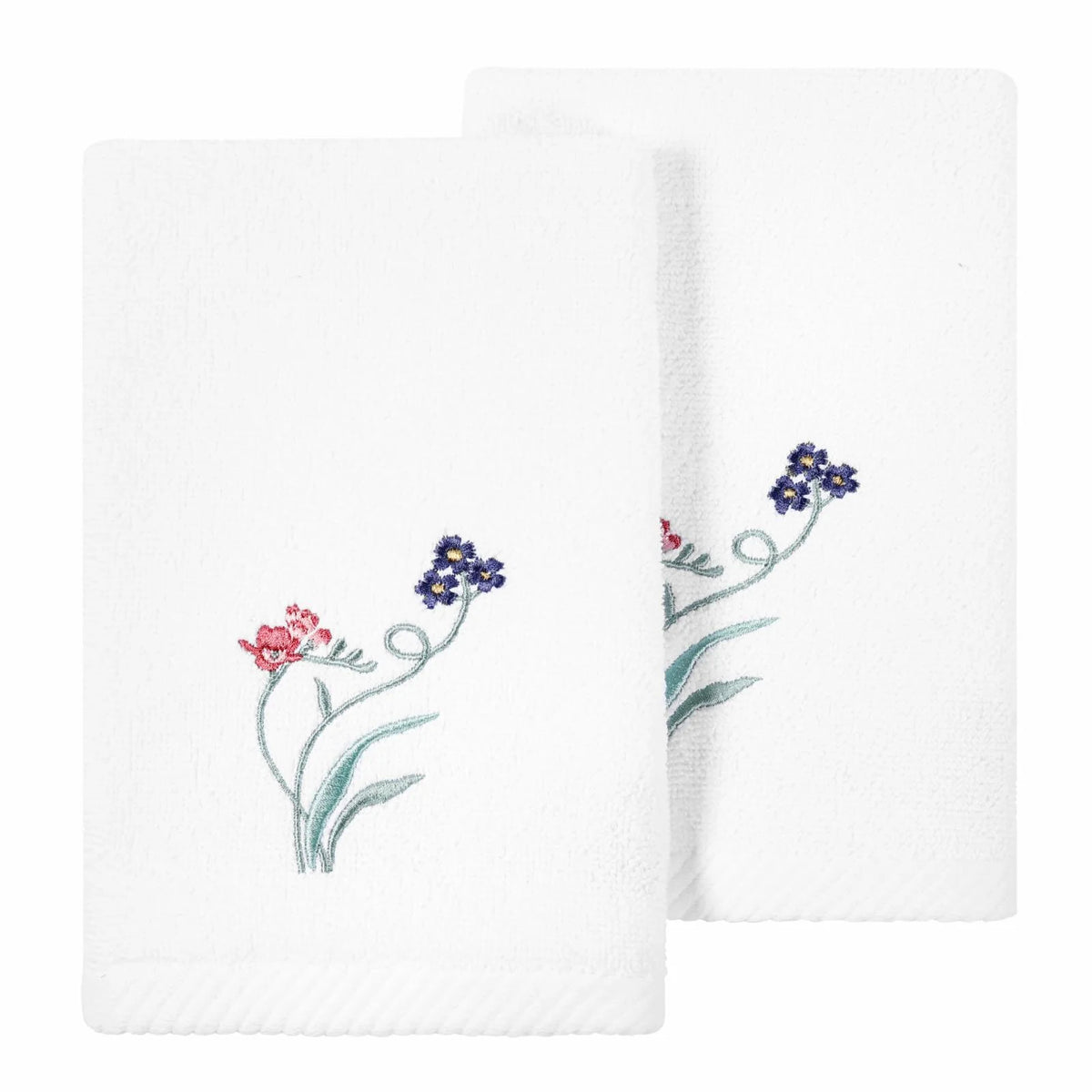 100% Turkish Cotton Embellished Hand Towel Set Y22795
