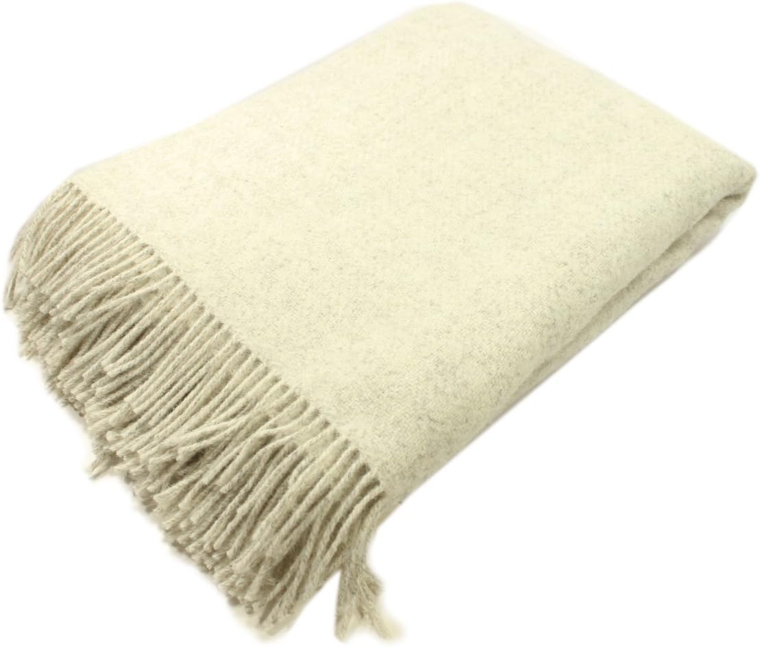 100% Lambswool Throw Blanket G8306