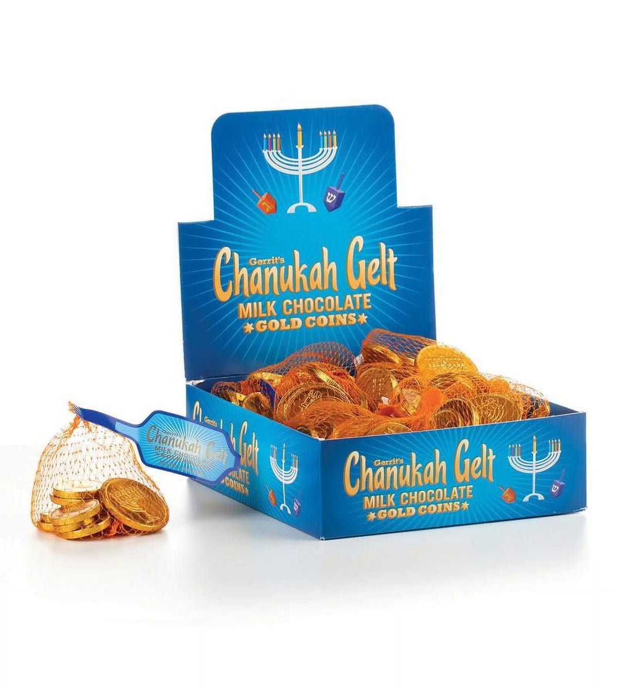 1.5 oz Milk Chocolate Gelt V335939