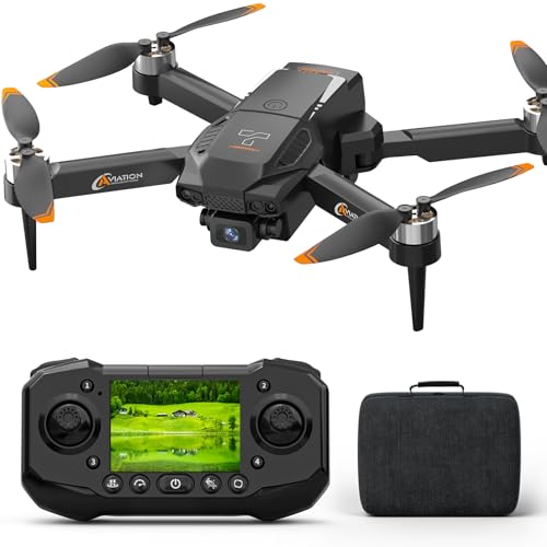 1080P HD Drone with Camera and LCD Screen Controller M557