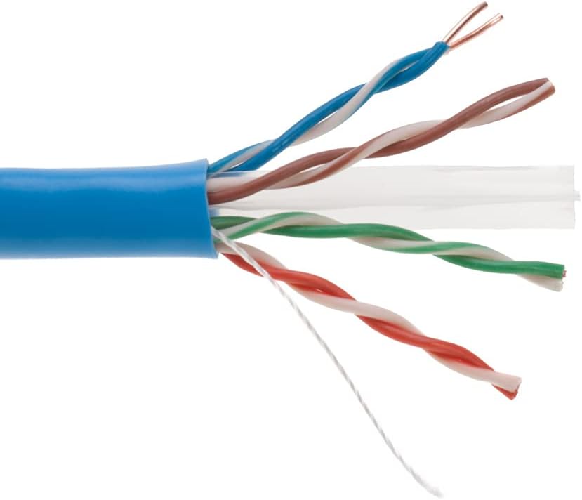1000ft CAT6 UTP 23AWG RJ45 Ethernet Cable White G353635