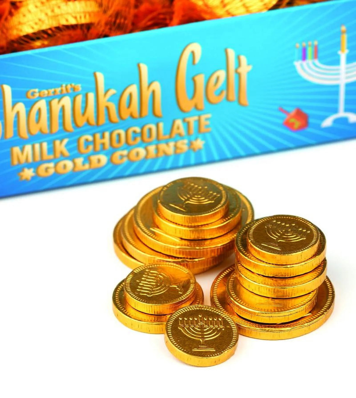 1.5 oz Milk Chocolate Gelt V335939