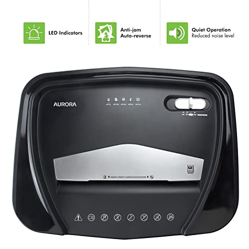 12-Sheet Micro-Cut Paper Shredder J11039