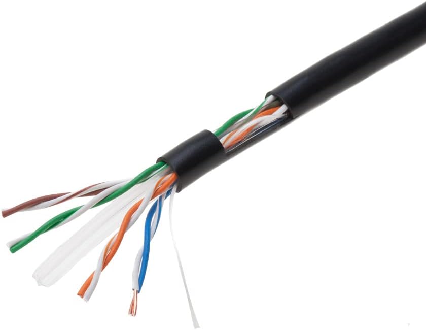 1000ft CAT6 UTP 23AWG RJ45 Ethernet Cable White G353635