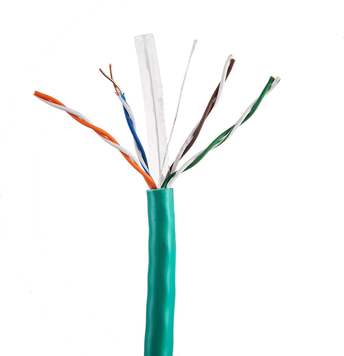 1000ft CAT6 UTP 23AWG RJ45 Ethernet Cable White G353635