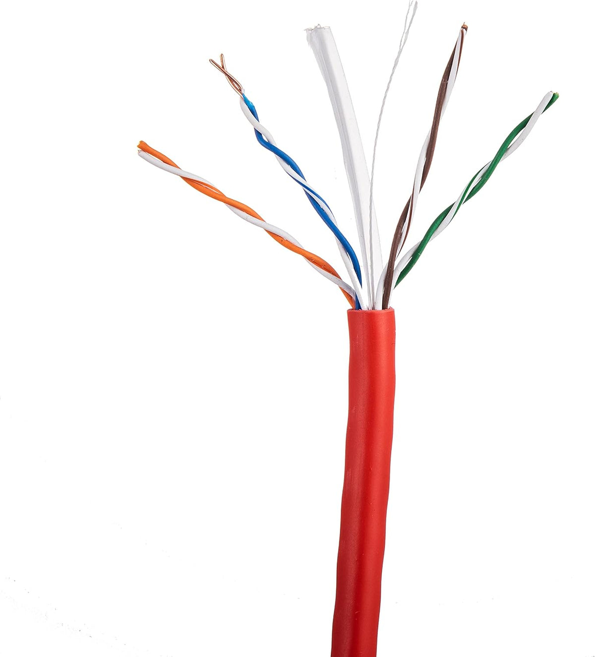 1000ft CAT6 UTP 23AWG RJ45 Ethernet Cable White G353635