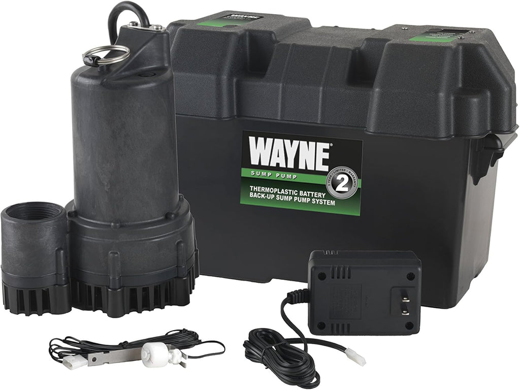 1/2 HP Sump Pump with Vertical Float Switch and Battery Back Up G722