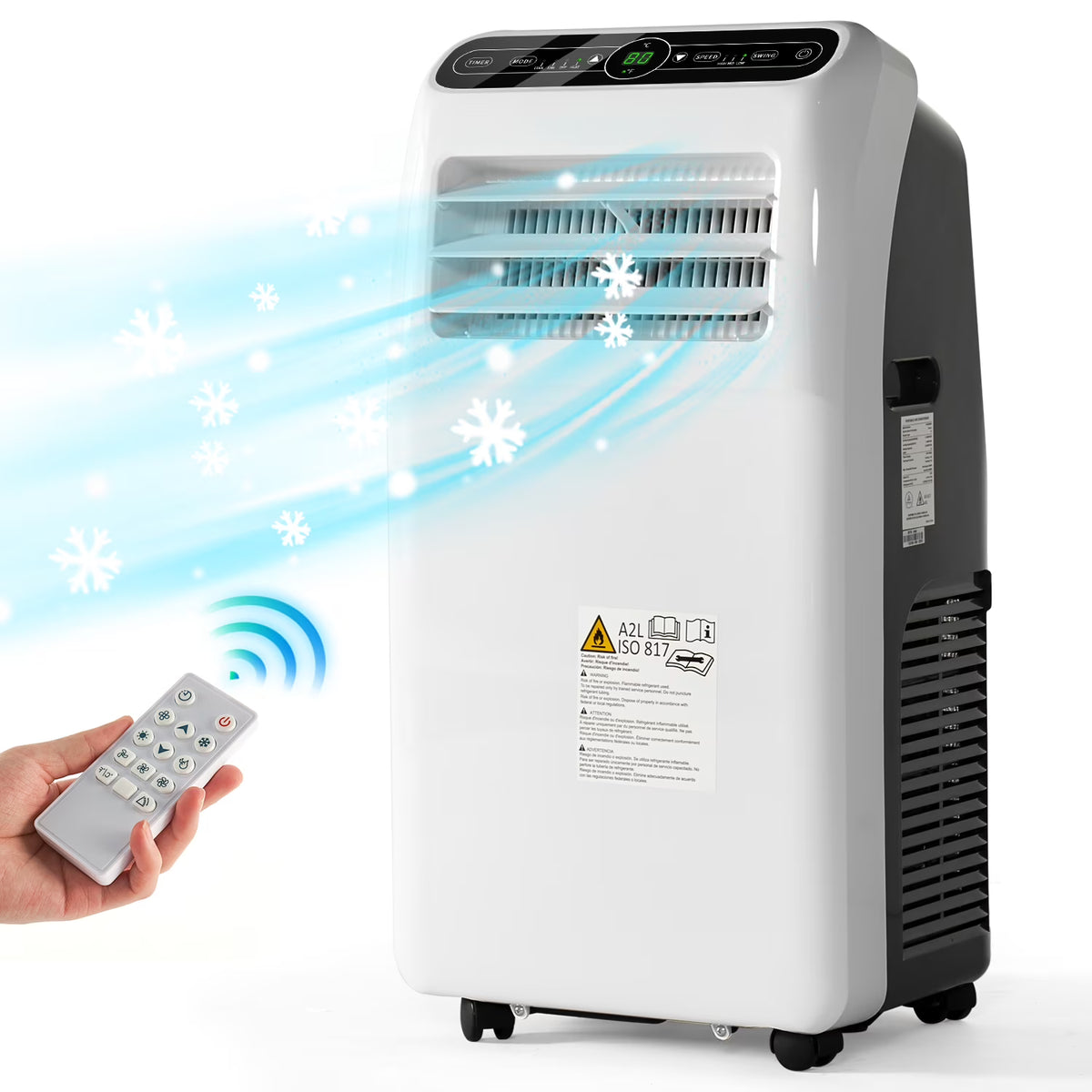 11500 BTU Portable Air Conditioner 4-in-1 AC Unit V336