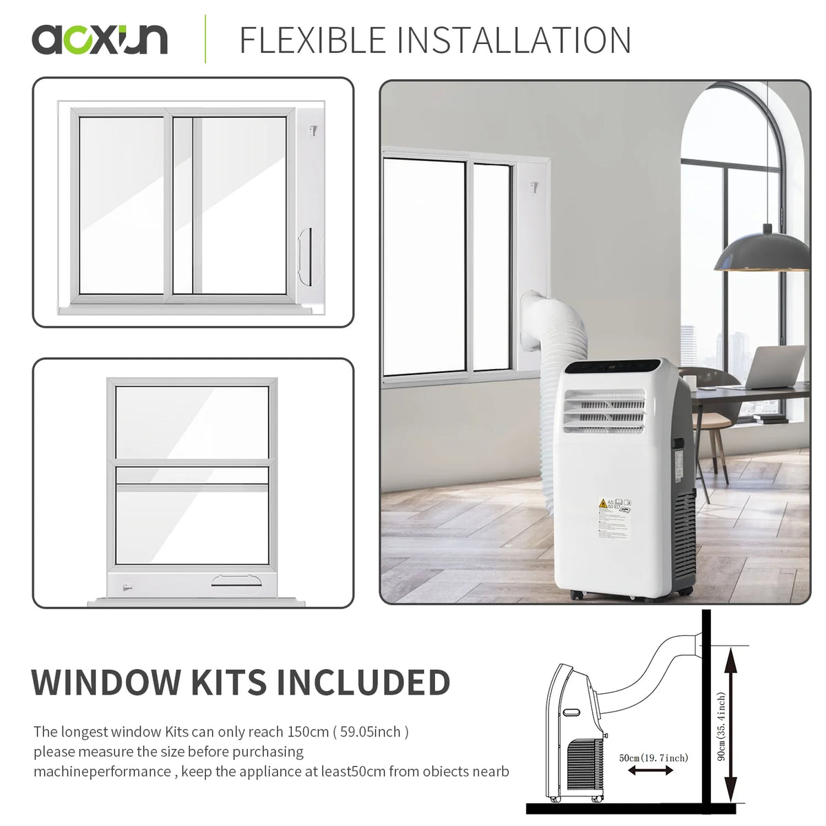 11500 BTU Portable Air Conditioner 4-in-1 AC Unit V336