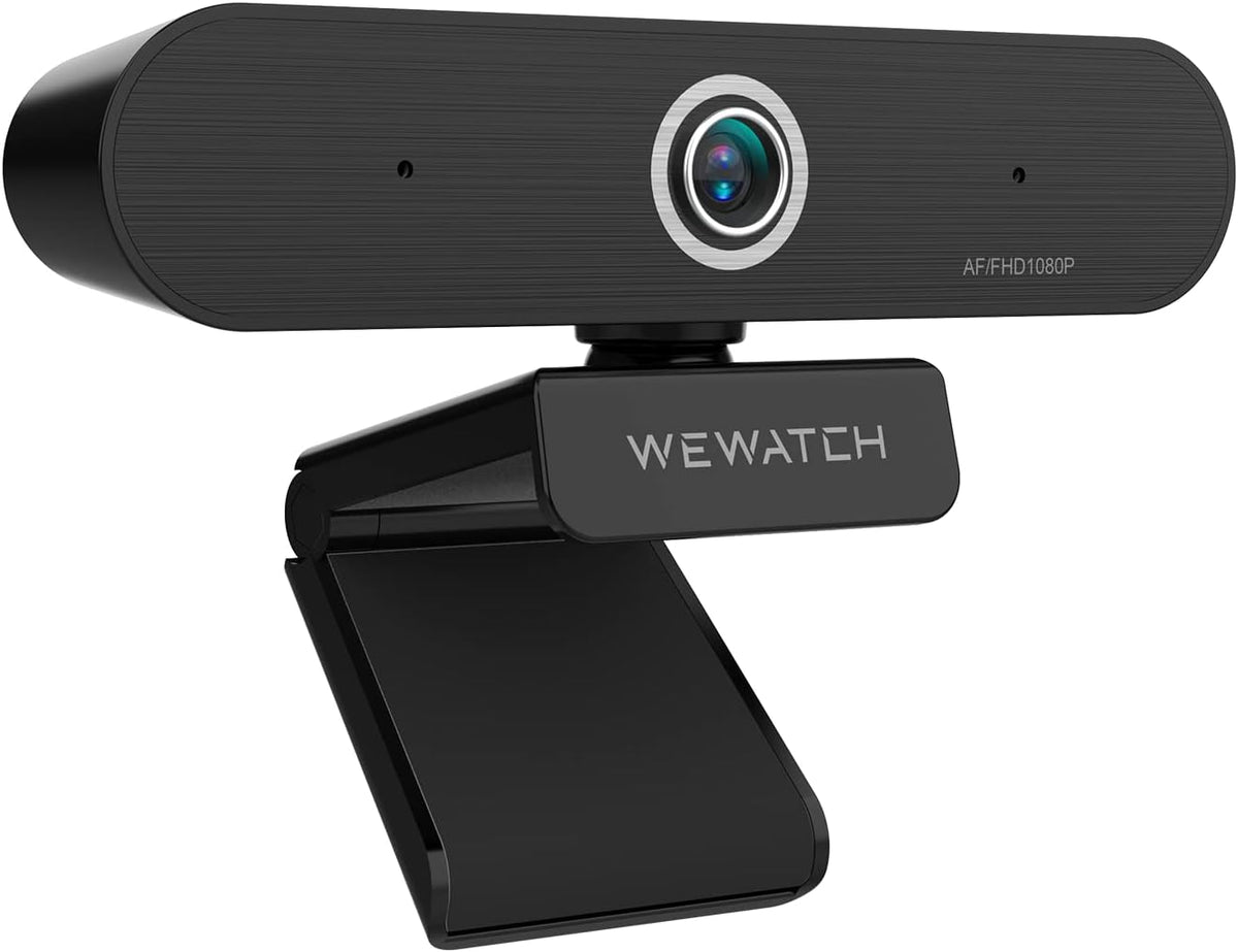 1080P Webcam with 2 Microphone, Auto Focus, USB, Low Light Correction P693