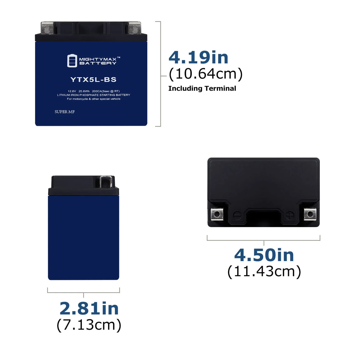 10 Pack Lithium Replacement Battery H47063