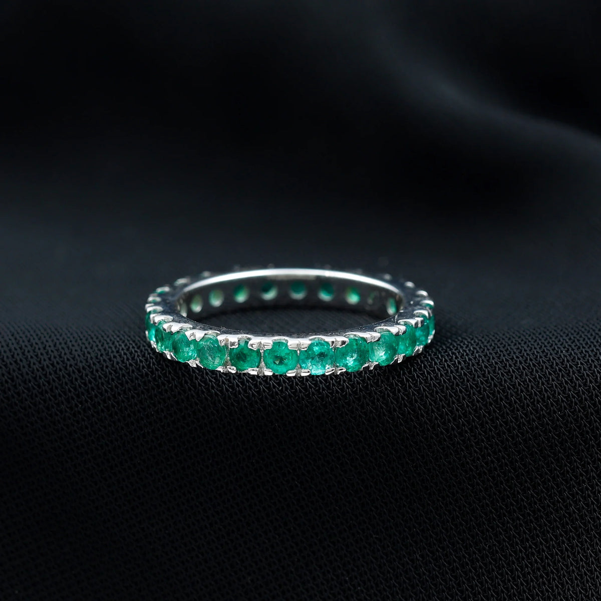 14K White Gold Eternity Ring G346