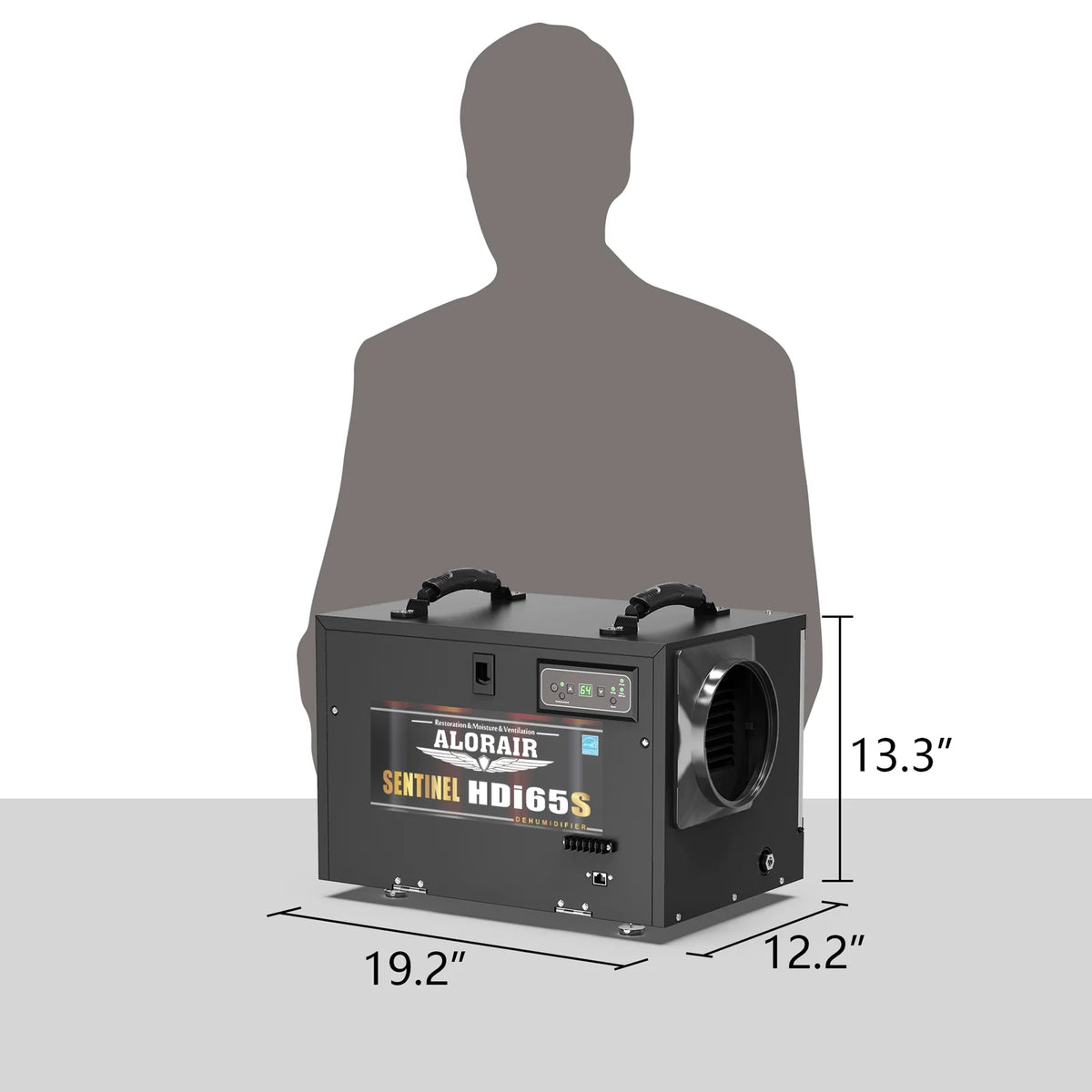 120 Pints Crawl Space Dehumidifier with Drain Pump P907